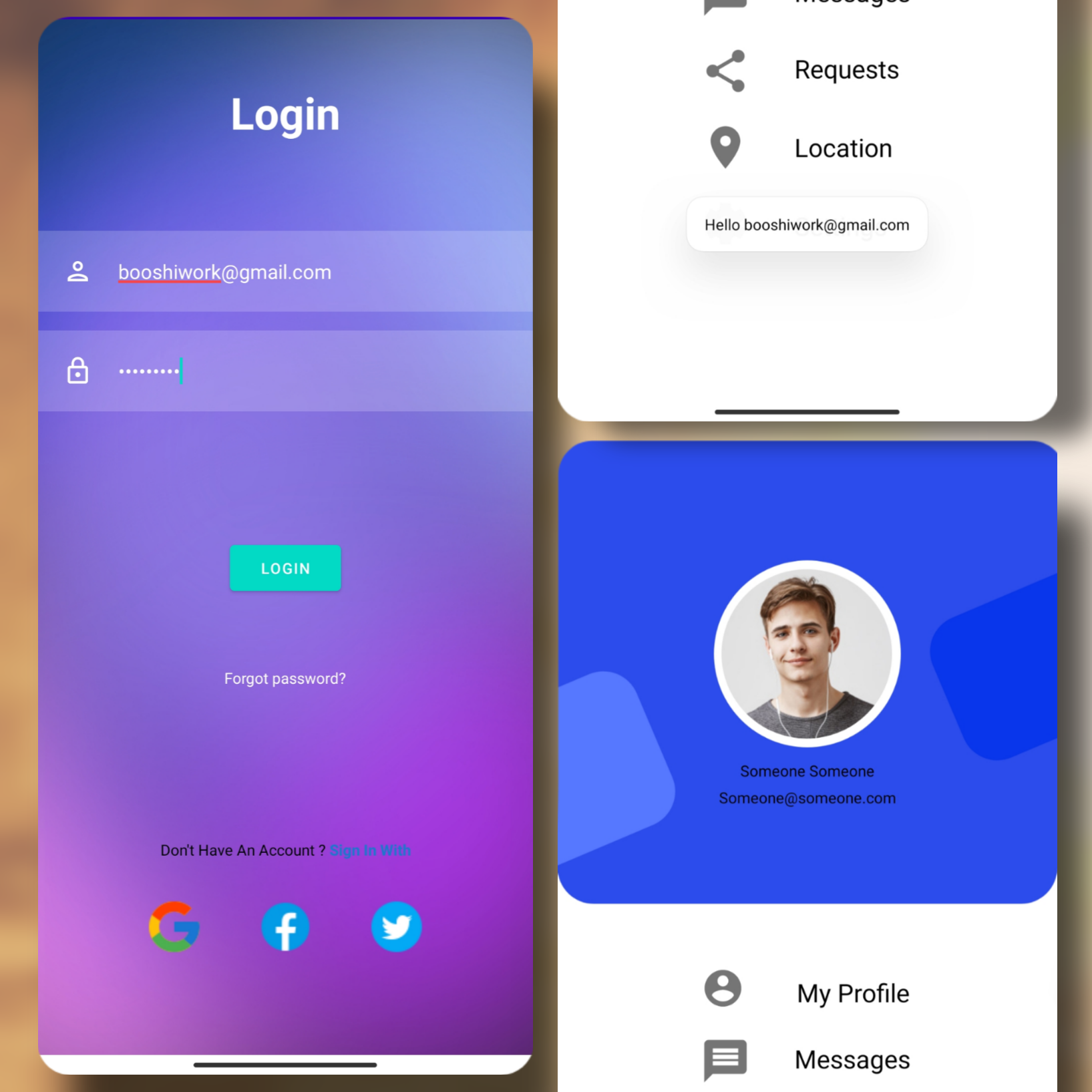 2screen login app